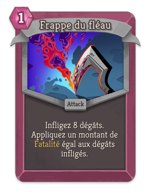 Frappe du fléau