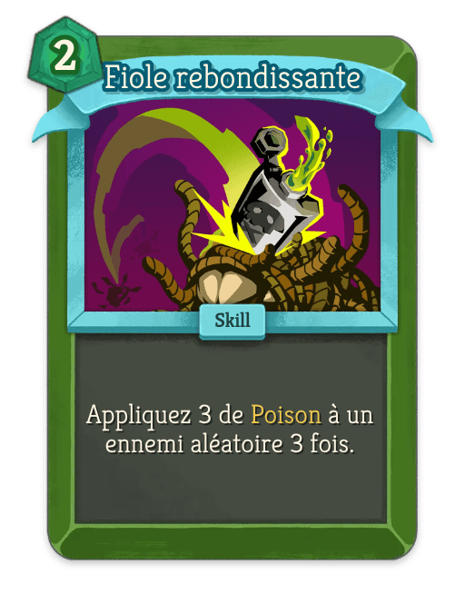 Fiole rebondissante