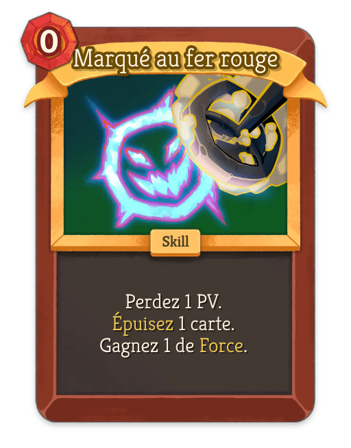 Marqué au fer rouge