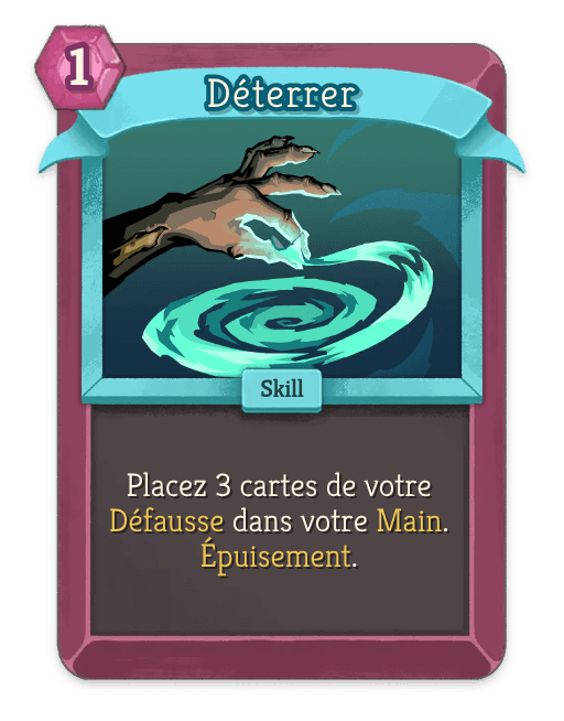 Déterrer