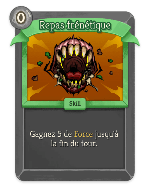 Repas frénétique