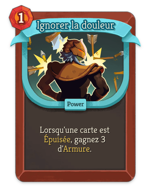 Ignorer la douleur