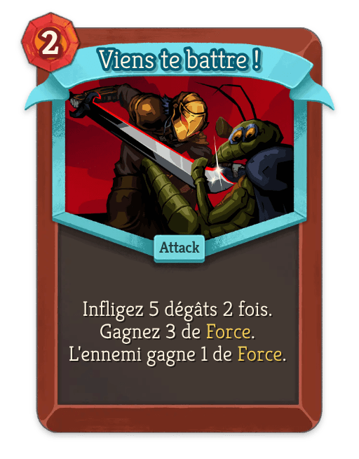 Viens te battre  !