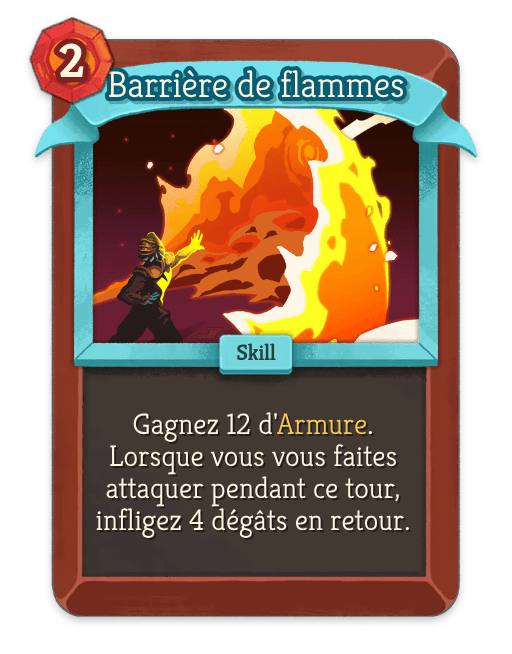 Barrière de flammes