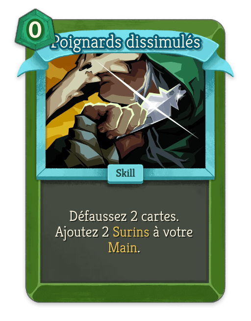 Poignards dissimulés