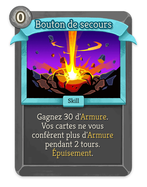 Bouton de secours