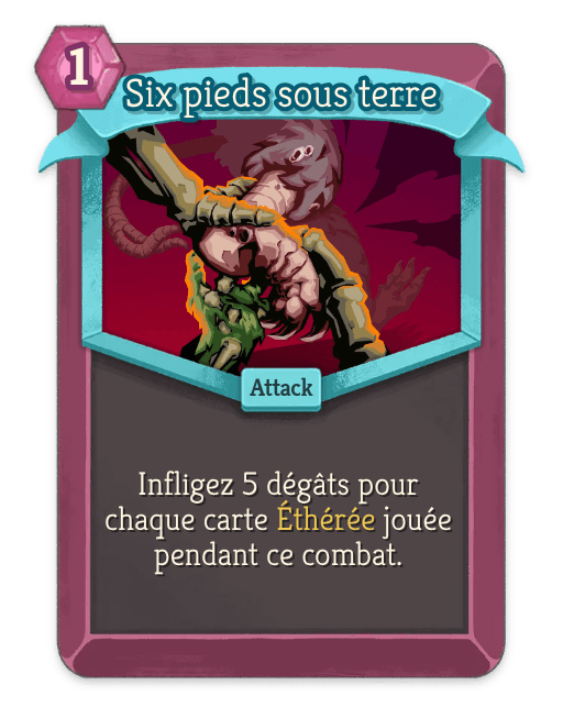 Six pieds sous terre