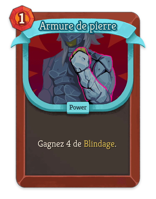 Armure de pierre