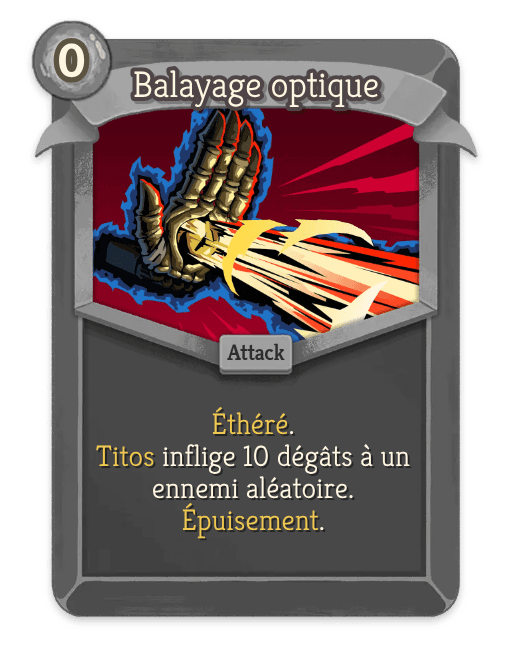 Balayage optique