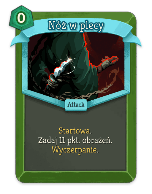 Nóż w plecy