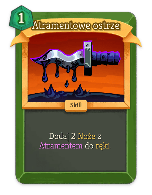 Atramentowe ostrze