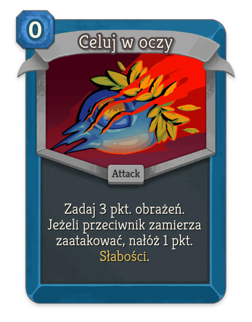 Celuj w oczy