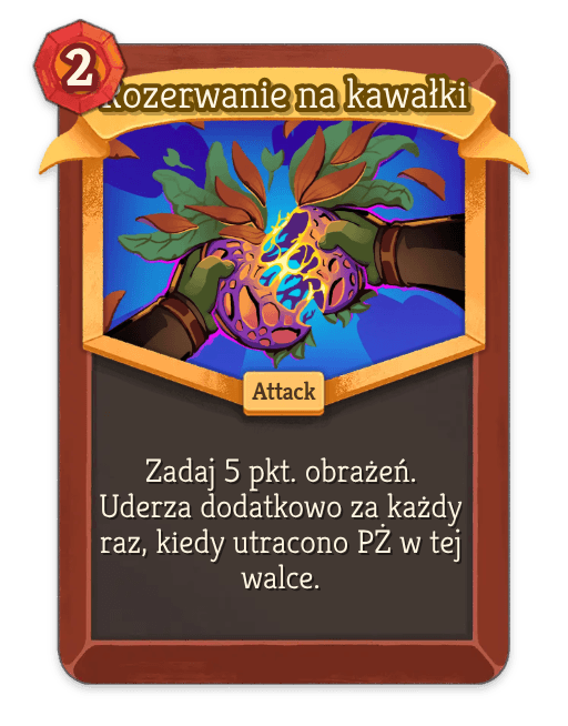 Rozerwanie na kawałki