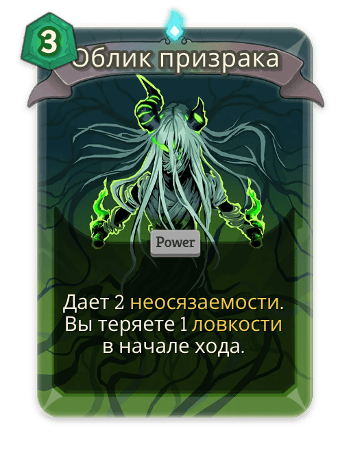 Облик призрака
