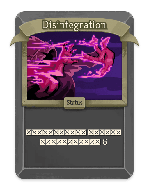 Disintegration