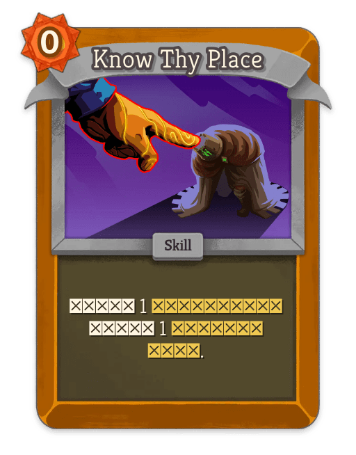 Know Thy Place