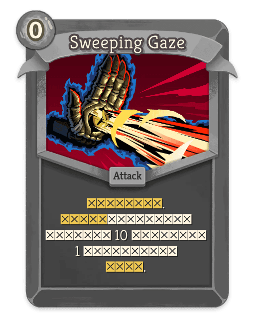 Sweeping Gaze