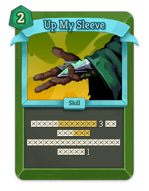 Up My Sleeve