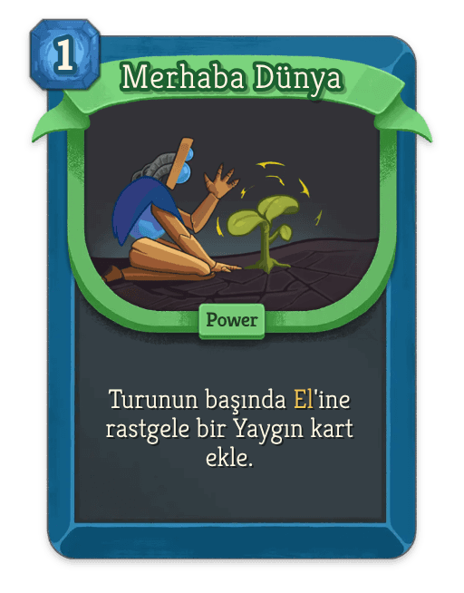 Merhaba Dünya