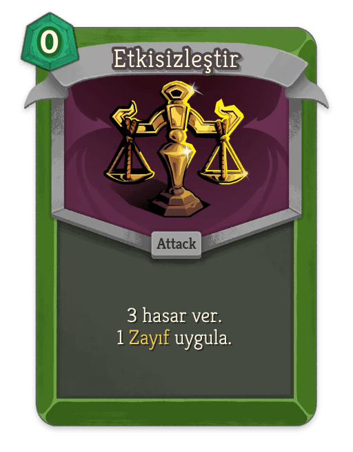 Etkisizleştir