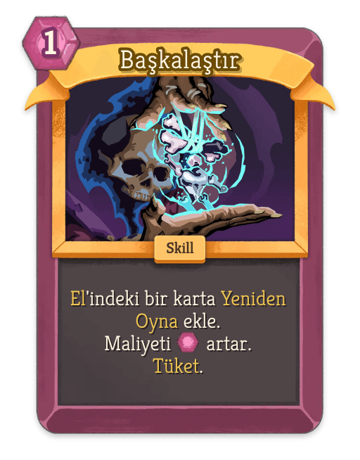 Başkalaştır