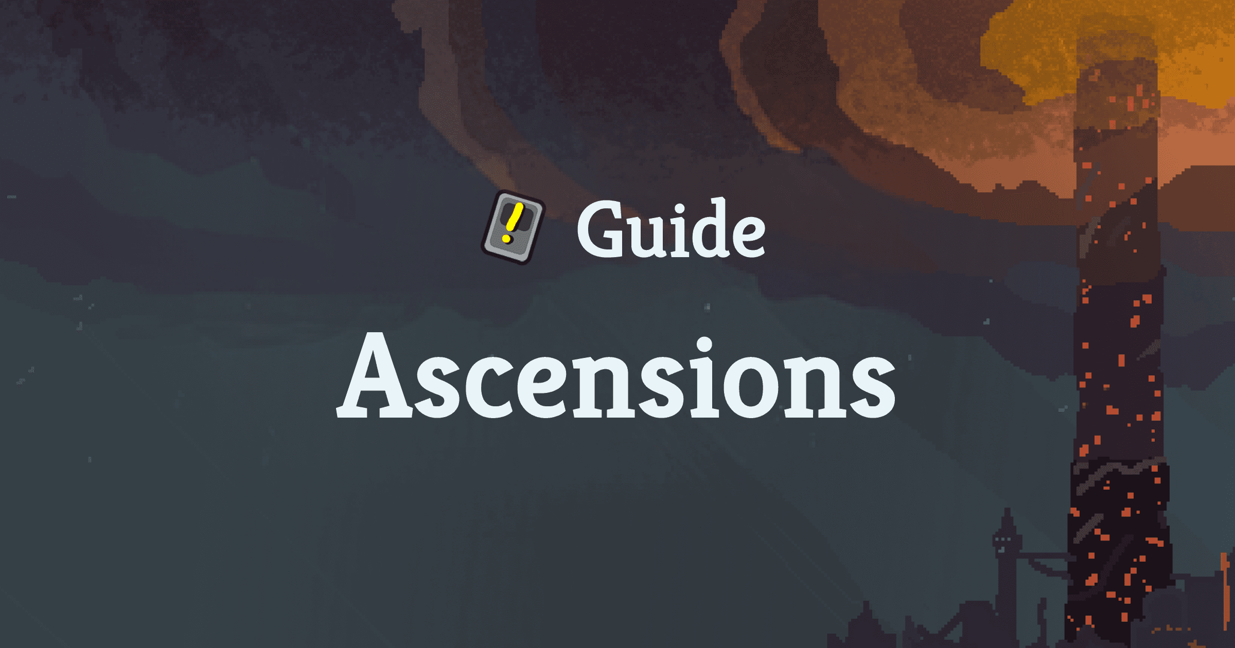 Ascensions guide banner