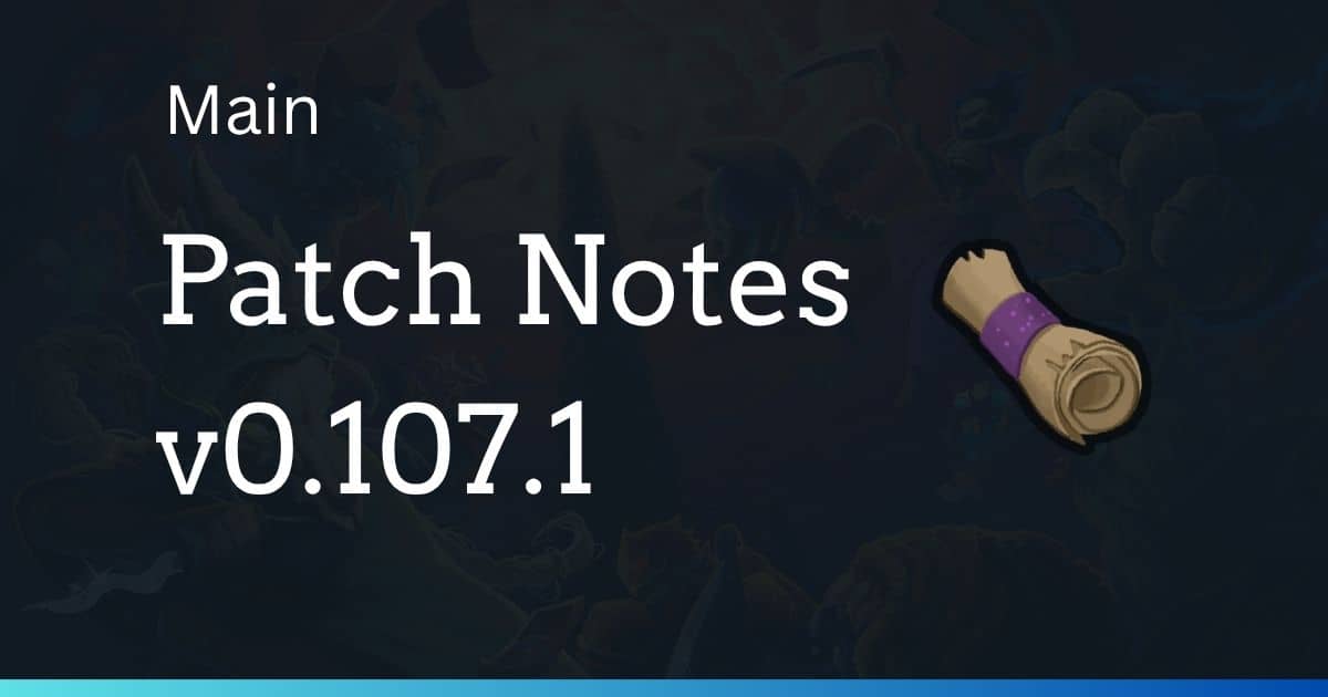 Slay the Spire 2 v0.107.1 Patch Notes