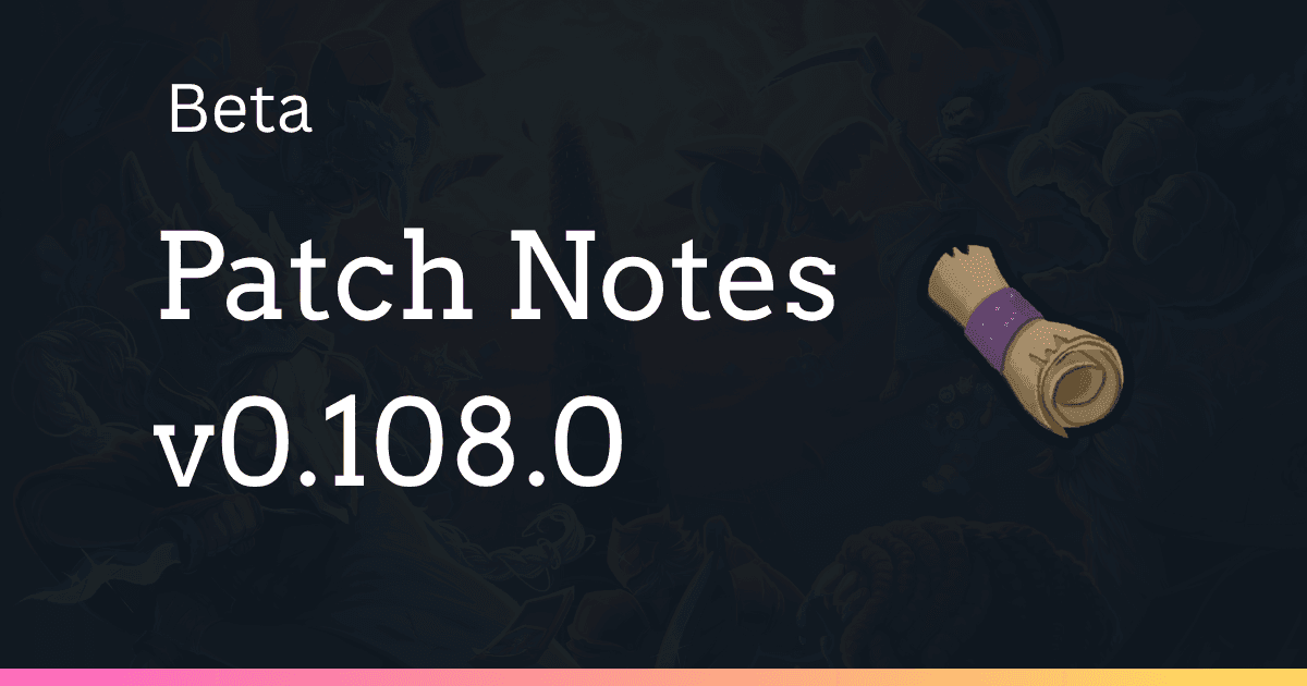 Slay the Spire 2 v0.108.0 Patch Notes