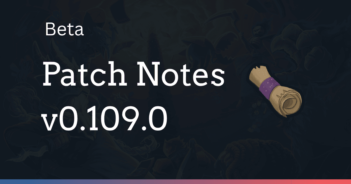 Slay the Spire 2 v0.109.0 Patch Notes