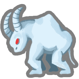 White Beast Statue