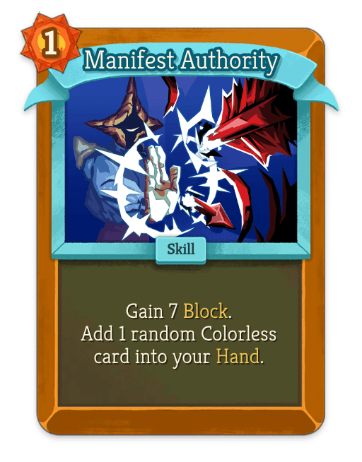 Manifest Authority