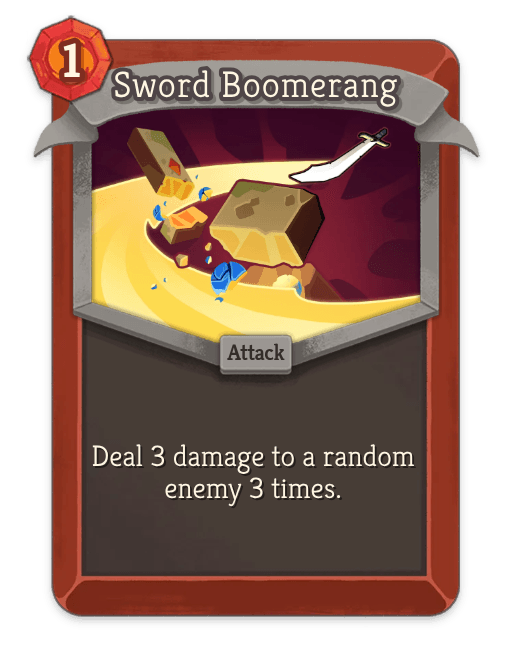 Sword Boomerang