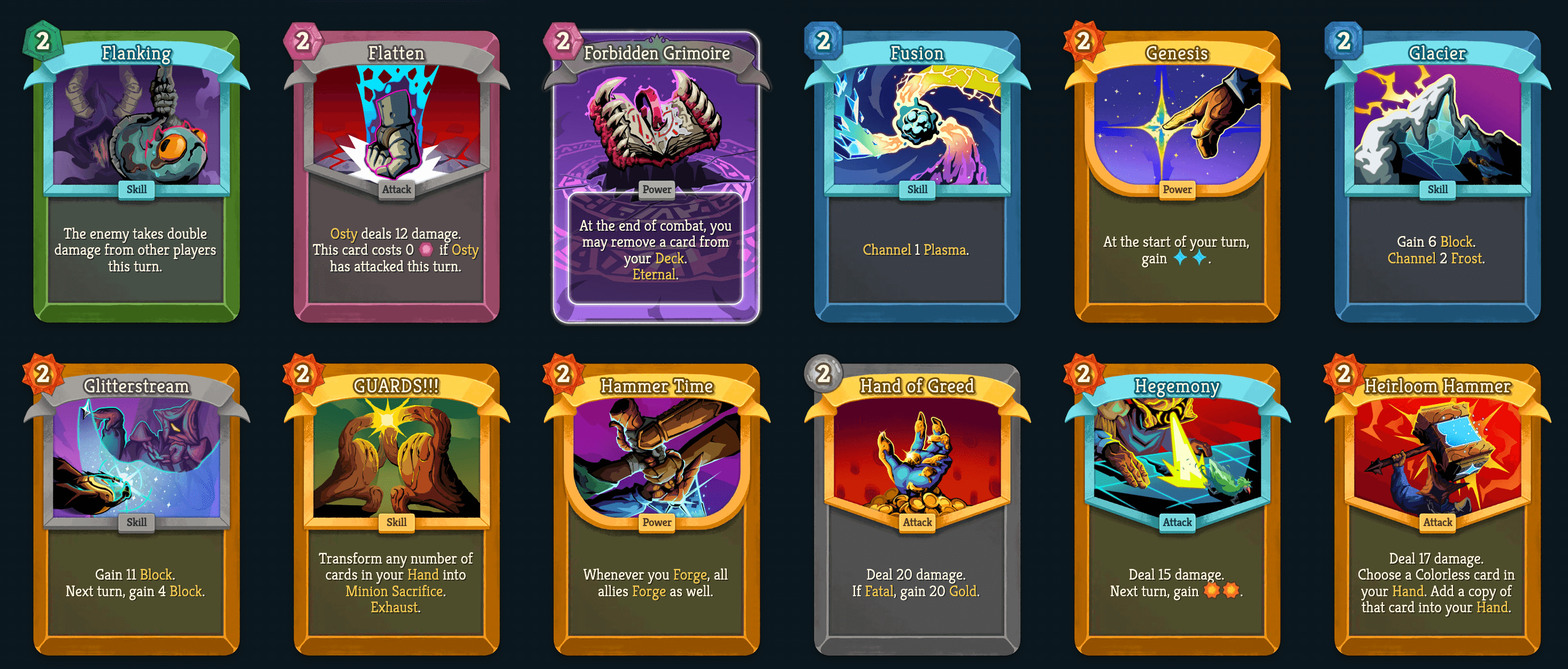 2 cost cards slay the spire 2