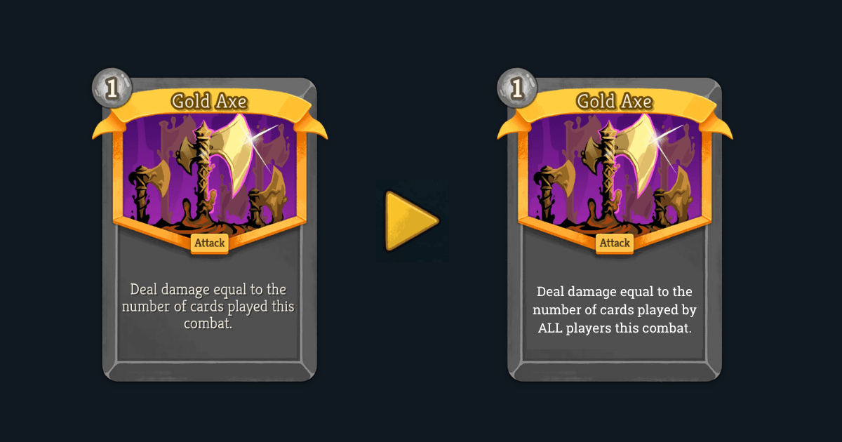 gold axe card change patch v01050