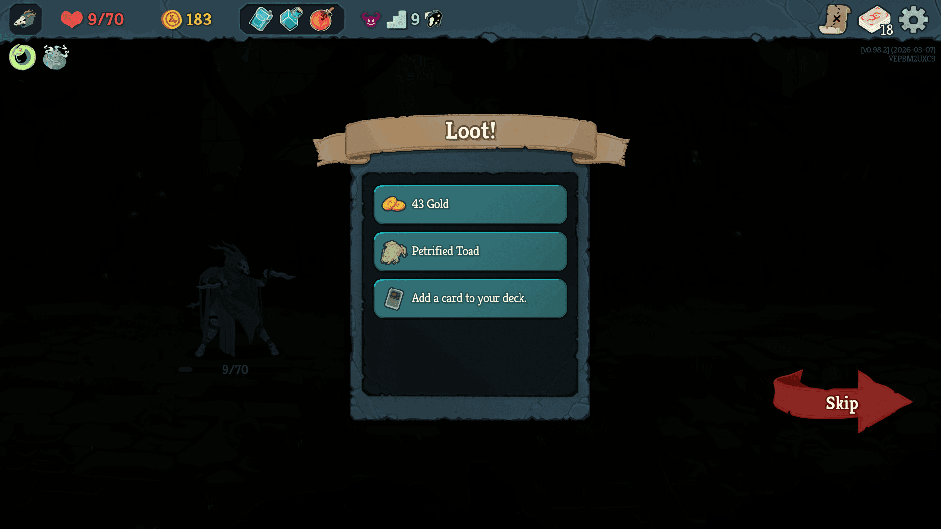 loot from an elite in slay the spire 2
