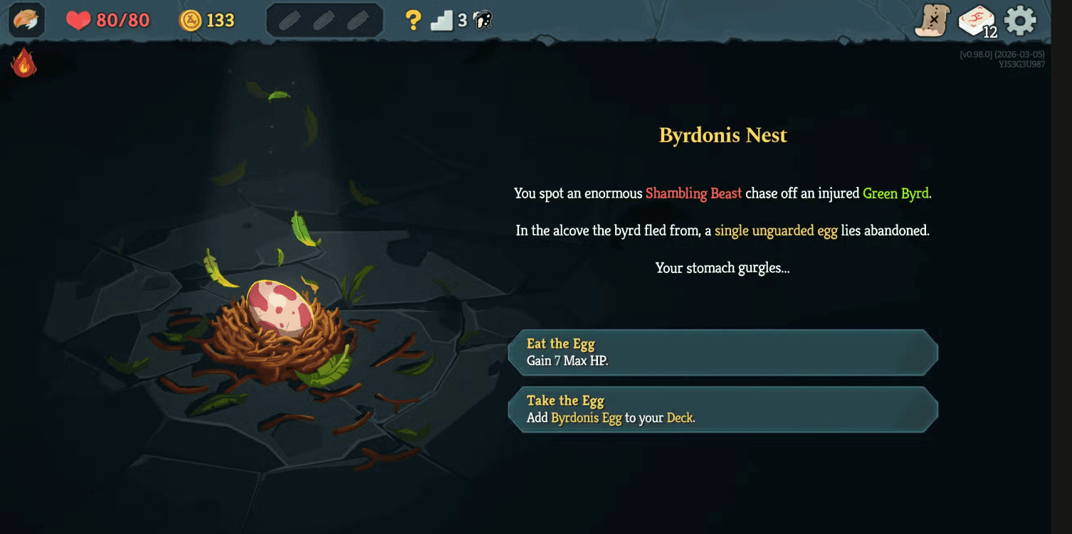 Slay the Spire 2 Byrdonis Egg