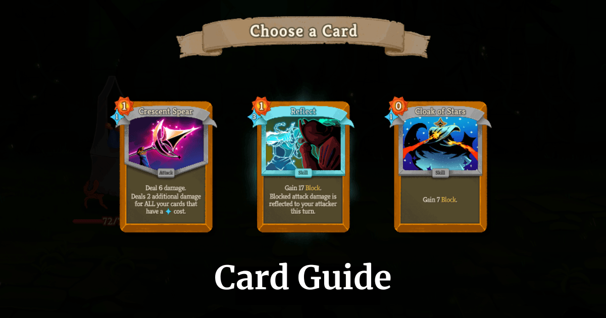 Slay the Spire 2 Card Guide