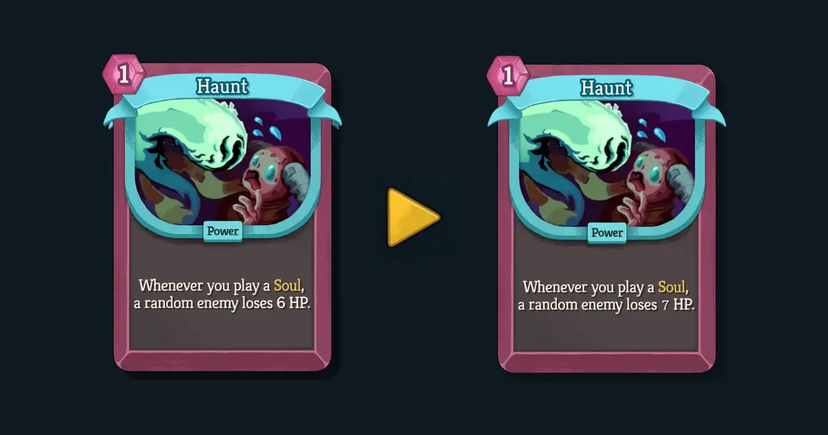 haunt change