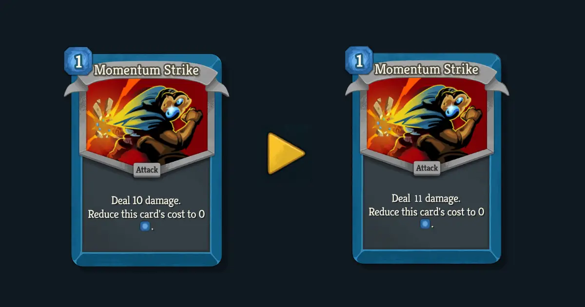 momentum strike change